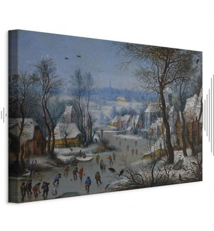 Quadro - Pieter Brueghel the Younger – Winter Landscape with a Bird Trap