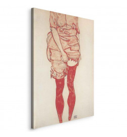 Seinapilt - Egon Schiele – Standing Woman in Red