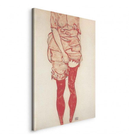 Tablou - Egon Schiele – Standing Woman in Red