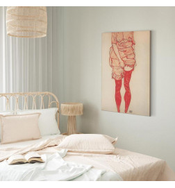 Cuadro - Egon Schiele – Standing Woman in Red