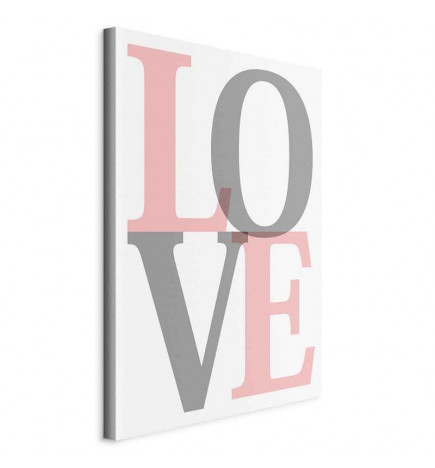 Quadro - Grey Love (1 Part) Vertical