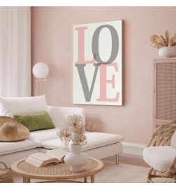 Tableau - Grey Love (1 Part) Vertical