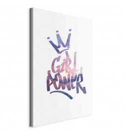 Cuadro - Girl Power (1 Part) Vertical