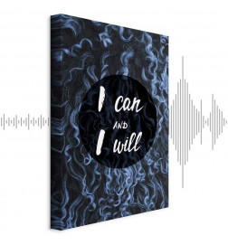 Tablou - I Can and I Will (1 Part) Vertical