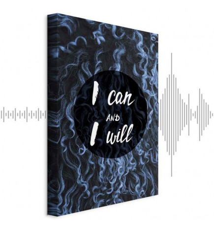 Paveikslas - I Can and I Will (1 Part) Vertical