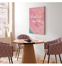 Taulu - Pink Earth, Pink Life (1 Part) Vertical