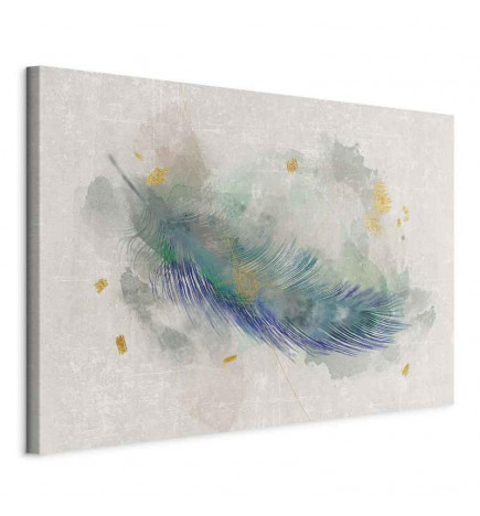 Schilderij - Blue Adventure (1 Part) Wide