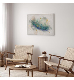 Canvas Print - Blue Adventure (1 Part) Wide