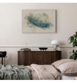 Canvas Print - Blue Adventure (1 Part) Wide