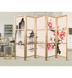 Japanese Room Divider - Mystical Calm