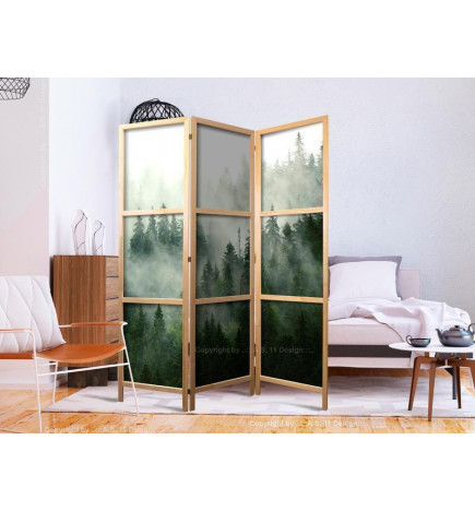 Japanese Room Divider - Mountain Forest I