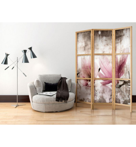 Japanischer Paravent - Retro Magnolias I