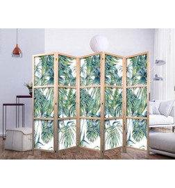 Japanese Room Divider - Leaves at the Zenith II