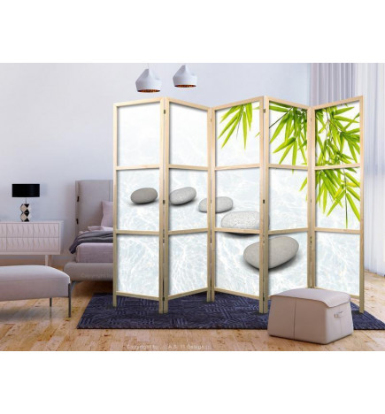 Japanese Room Divider - Stoic Calm II [one-sided]