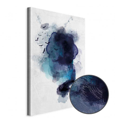 Paveikslas - Blue Memory (1 Part) Vertical