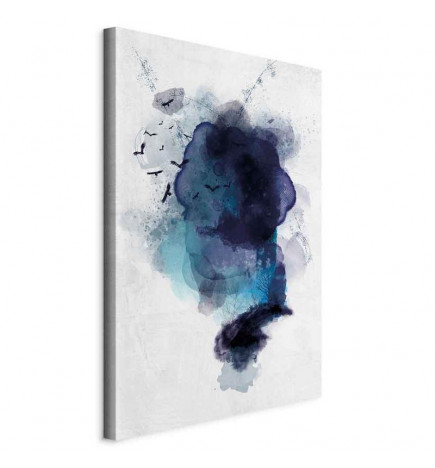 Tableau - Blue Memory (1 Part) Vertical