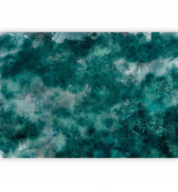Mural de parede - Malachite respite - modernist abstract background with texture