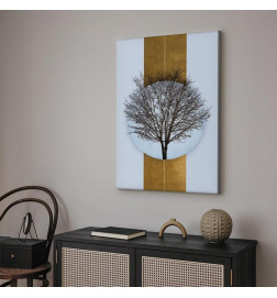 Glezna - Circle of Nature (1-part) - Tree Branches in Round Composition