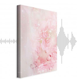 Canvas Print - Pink Nature (1 Part) Vertical