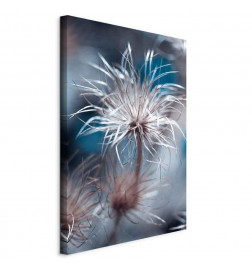 Tableau - Plant in Blues (1 Part) Vertical