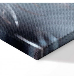 Canvas Print - Plant in Blues (1 Part) Vertical