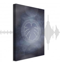 Canvas Print - Unusual Monstera (1 Part) Vertical