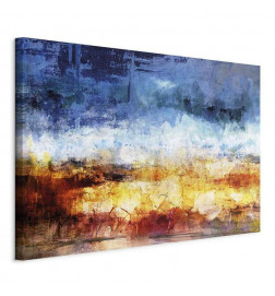 Schilderij - Hot land(1 Part) Wide