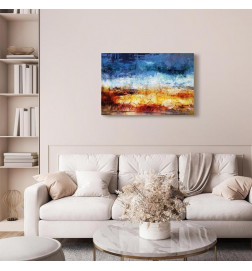 Schilderij - Hot land(1 Part) Wide