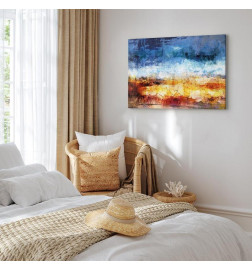 Schilderij - Hot land(1 Part) Wide