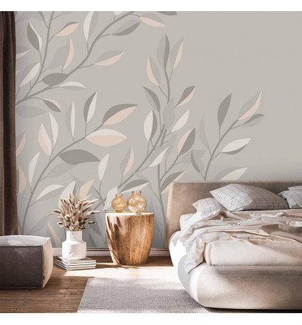 Wall Mural - Climbing Leaves - Second Variant
