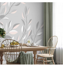 Mural de parede - Climbing Leaves - Second Variant