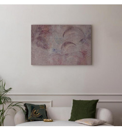 Schilderij - Pink Nature (1 Part) Wide