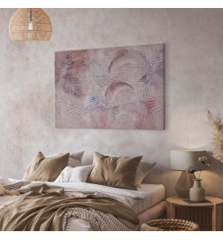 Schilderij - Pink Nature (1 Part) Wide