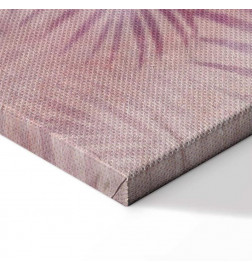 Schilderij - Pink Nature (1 Part) Wide