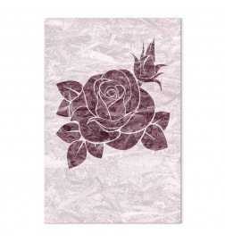 Schilderij - Splinters of Love (1 Part) Vertical