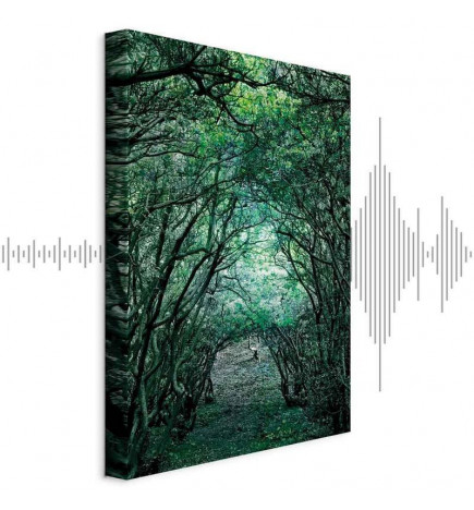 Canvas Print - Green Pergola (1 Part) Vertical