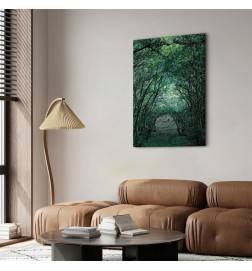 Tableau - Green Pergola (1 Part) Vertical