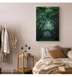 Canvas Print - Green Pergola (1 Part) Vertical