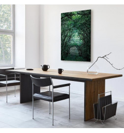 Canvas Print - Green Pergola (1 Part) Vertical