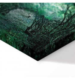 Schilderij - Green Pergola (1 Part) Vertical