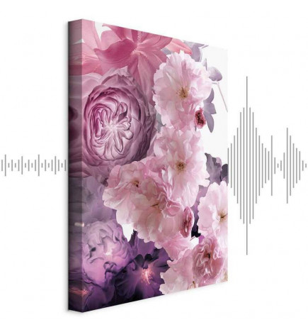 Tableau - Garden of Floral Scents (1-part) - Nature in Shades of Pink