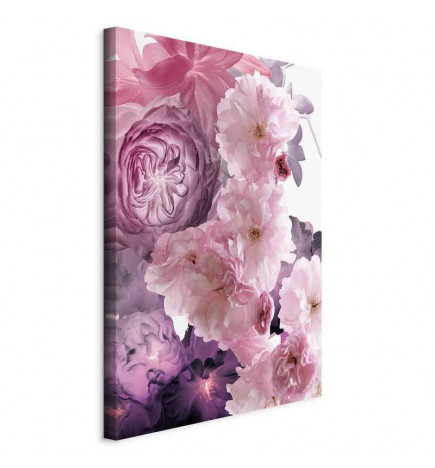 Cuadro - Garden of Floral Scents (1-part) - Nature in Shades of Pink