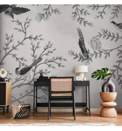 Wall Mural - Birds in the Garden - Third Variant