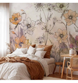 Mural de parede - Day in the Meadow - First Variant