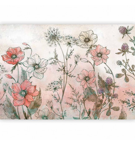 Wall Mural - Day in the Meadow - Third Variant