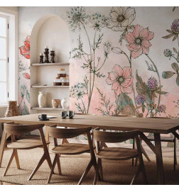 Wall Mural - Day in the Meadow - Third Variant