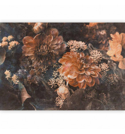 Fotobehang - Retro Flowers - Third Variant