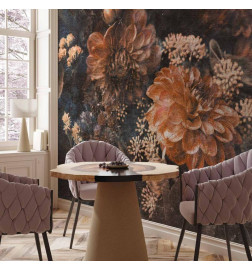 Fototapeet - Retro Flowers - Third Variant