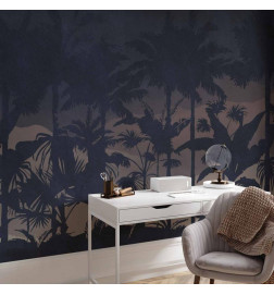 Fototapete - Jungle at Night
