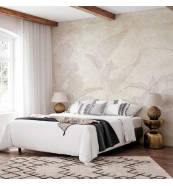 Fotobehang - Subtle Exotic Plants